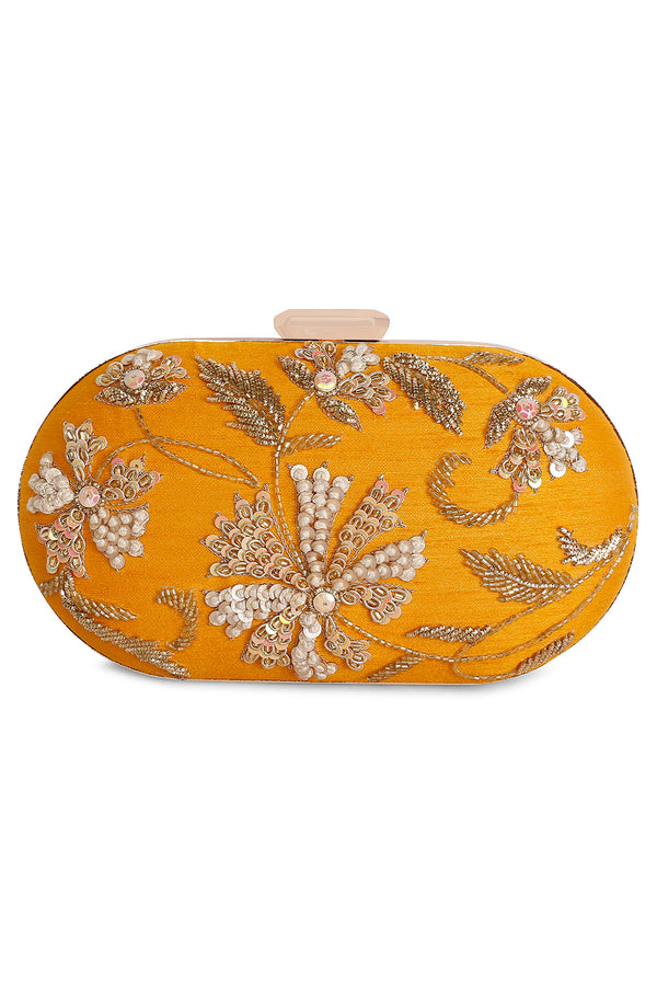 Yellow Sunshine clutch