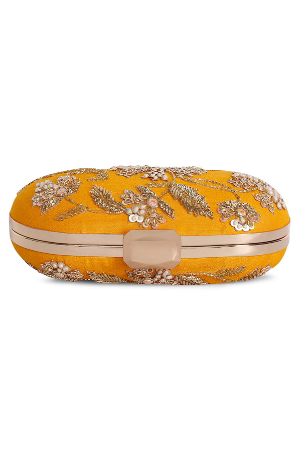 Yellow Sunshine clutch