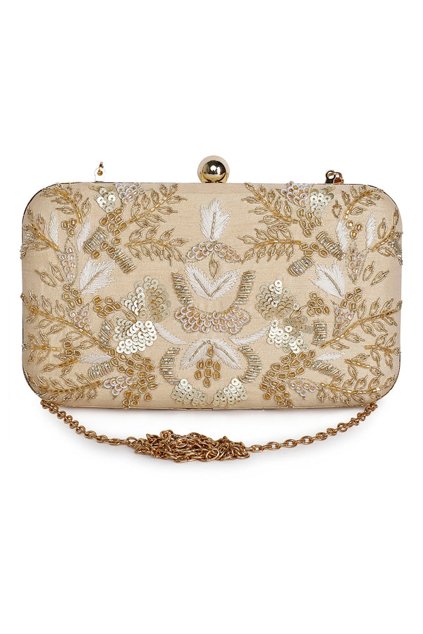 Offwhite subtle clutch