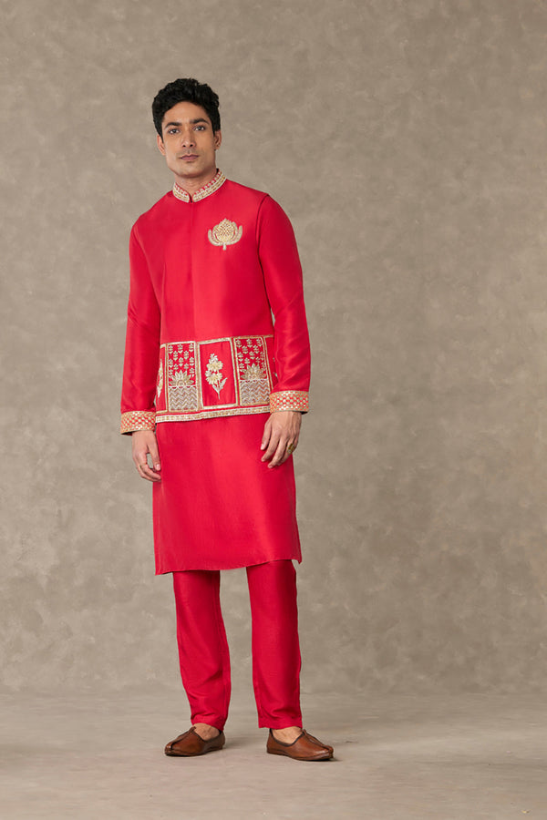 Red Anar Bundi Set