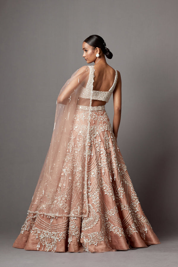 Dust Rose Lehenga