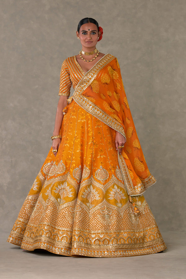 Rust Narangi-Bagh Lehenga
Regular Price