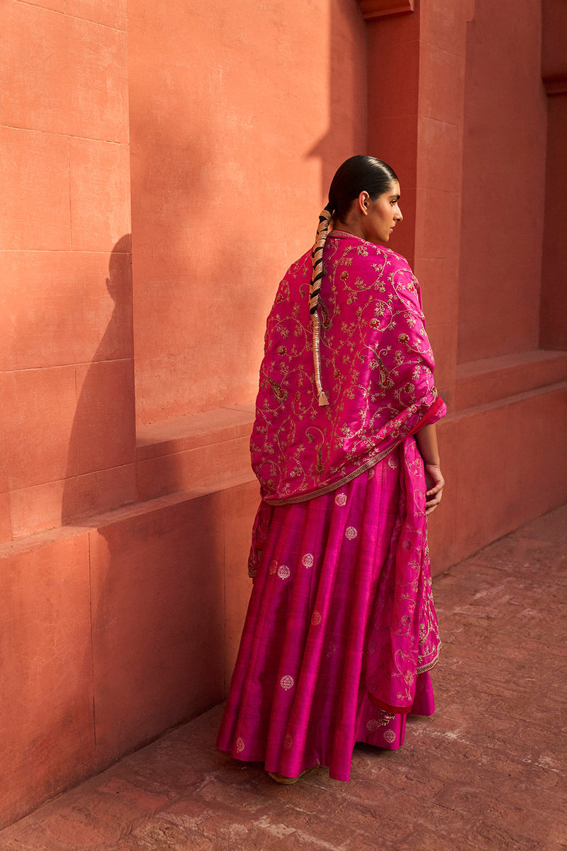 Classic Embroidered Anarkali Set