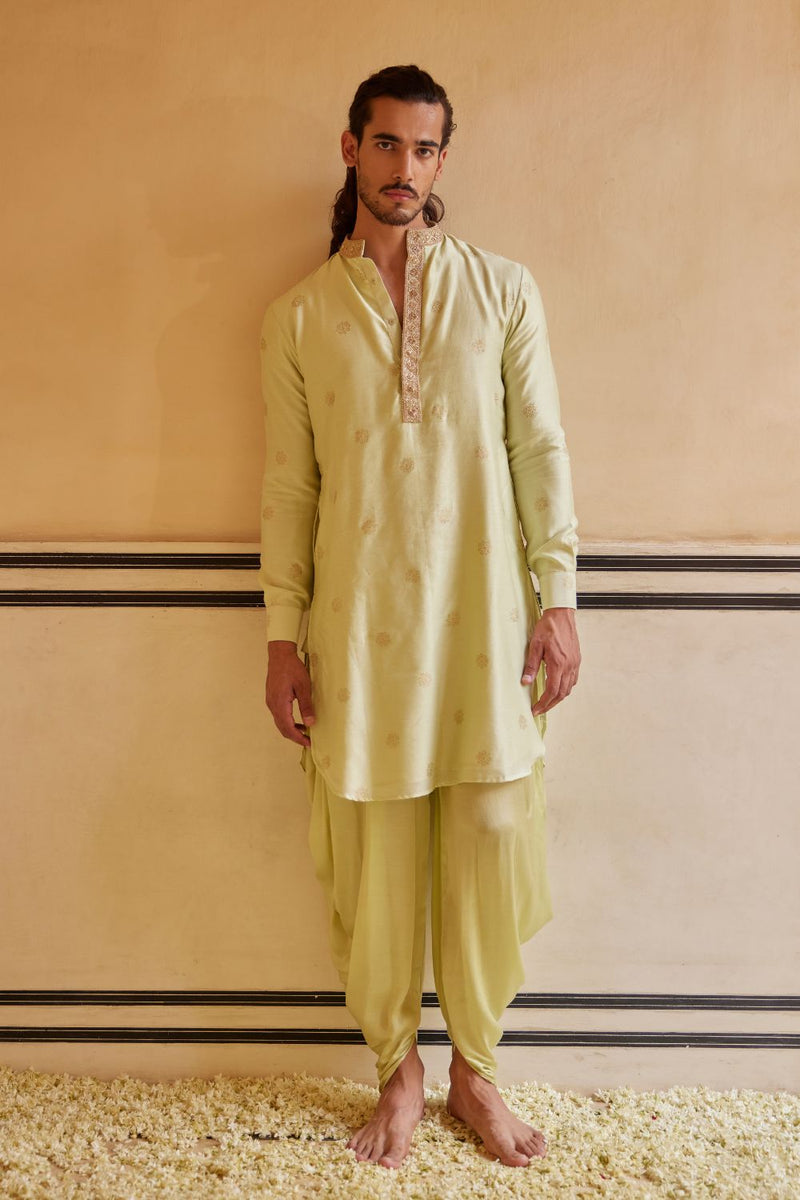 Mint Kurta With Pants