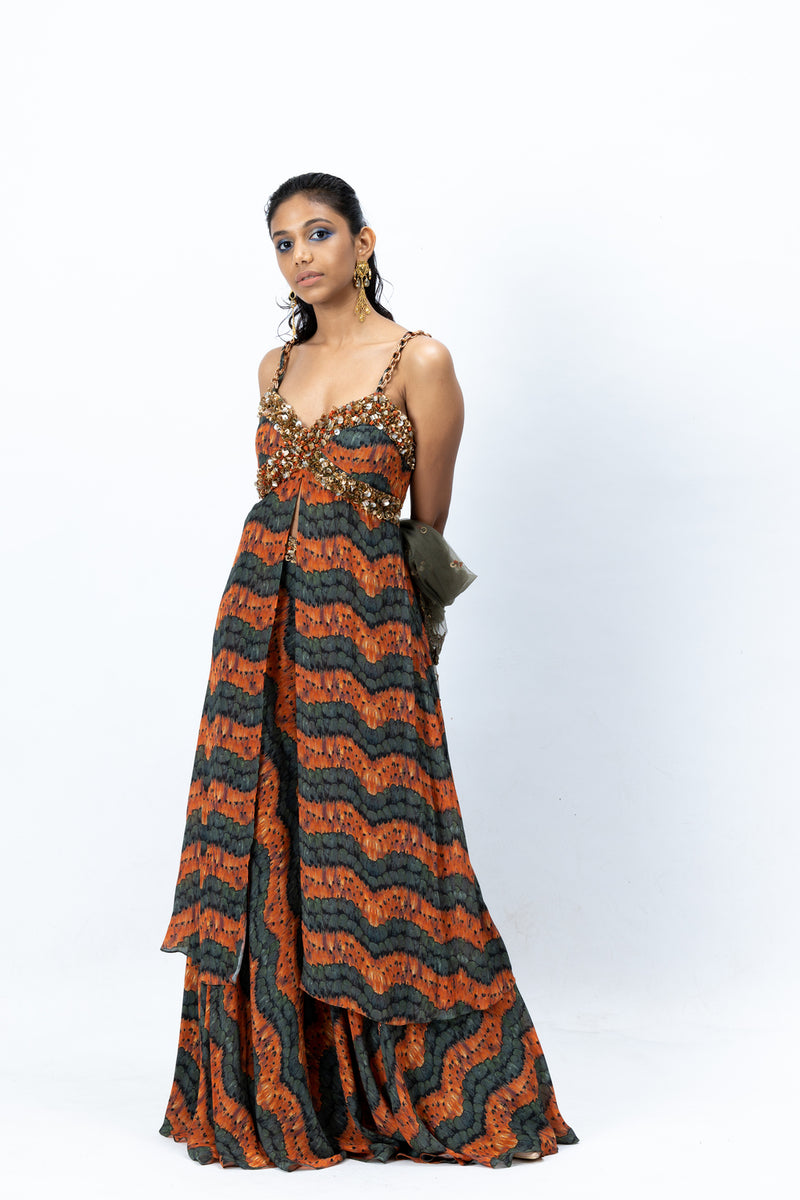 Strapless kurti sale