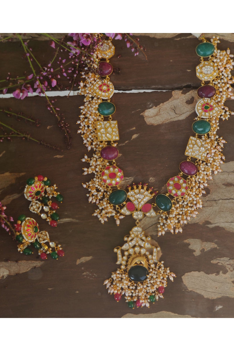 Multicolour Necklace Set