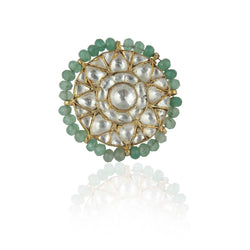 SEA GREEN WHITE RING