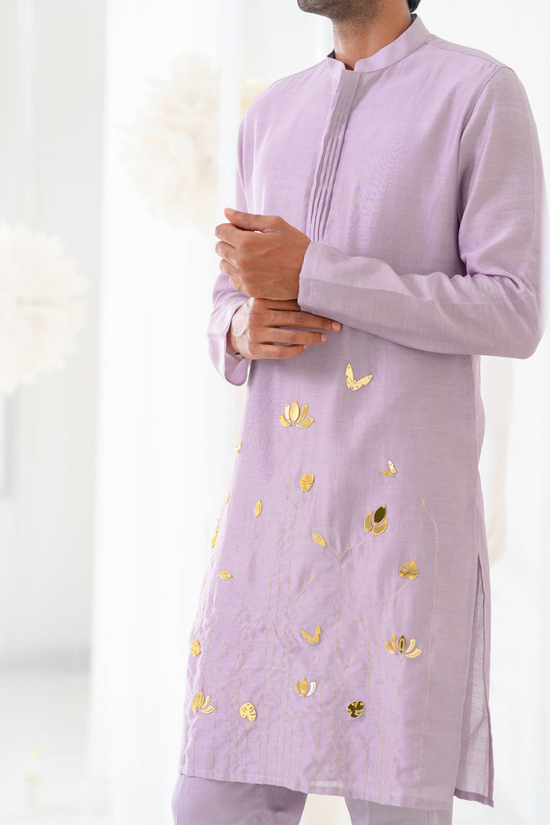 Kingdom Lavender Kurta Sets