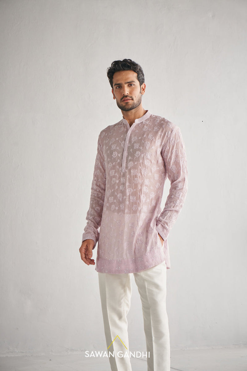 Lilac Rose Cutadana Kurta