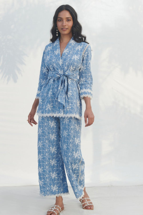 Lorna Wrap Shirt with Lorna Pant