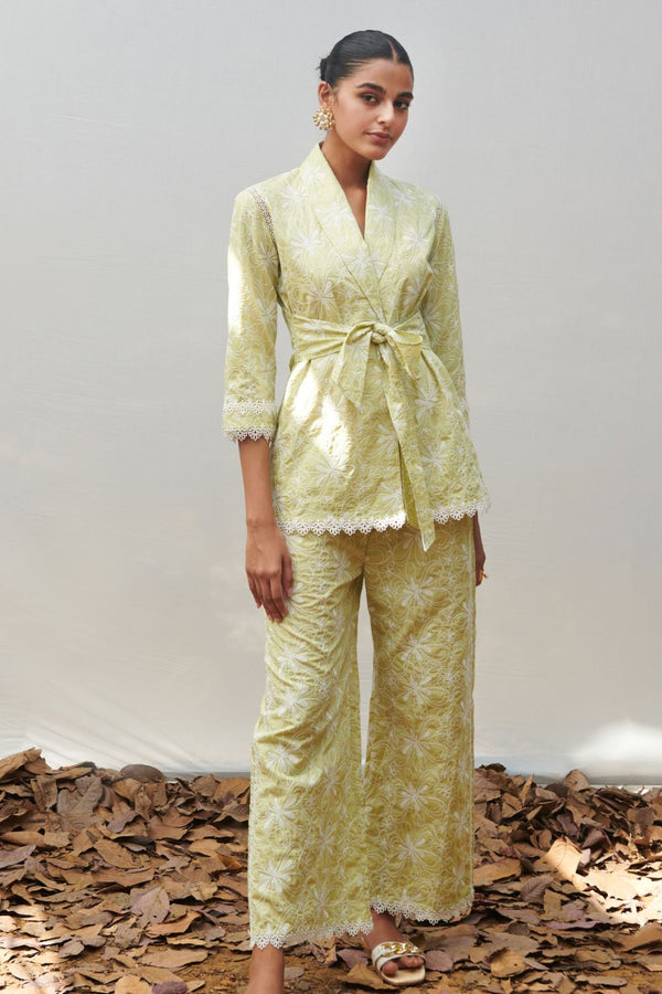 Lorna Wrap Shirt with Lorna Pant