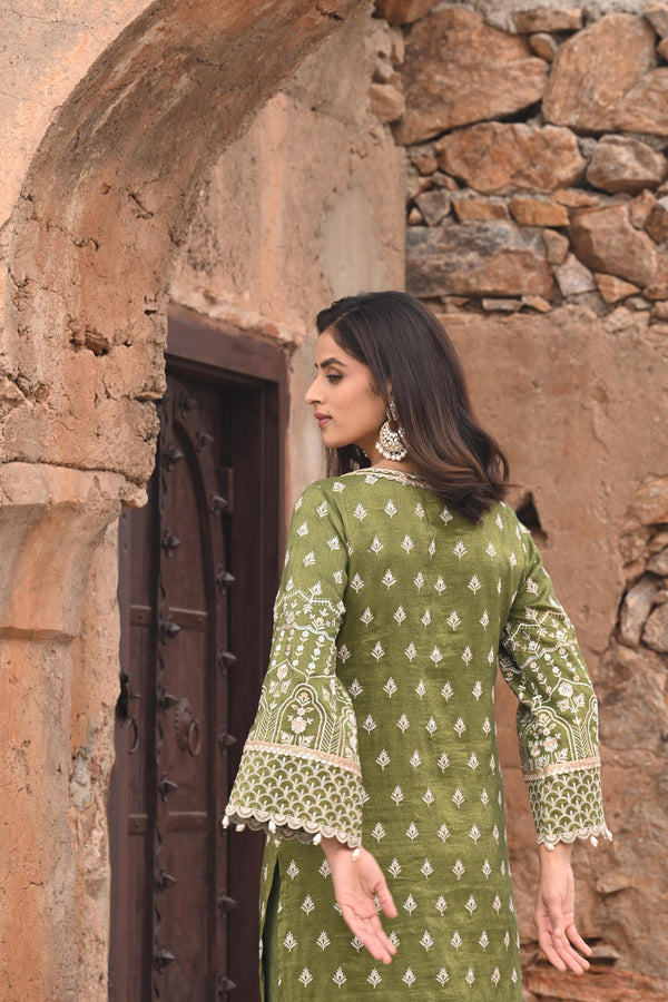 Dholna Kurta With Dholna Pants