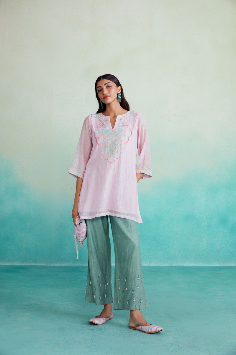 Roseglow Kurta Pants Set