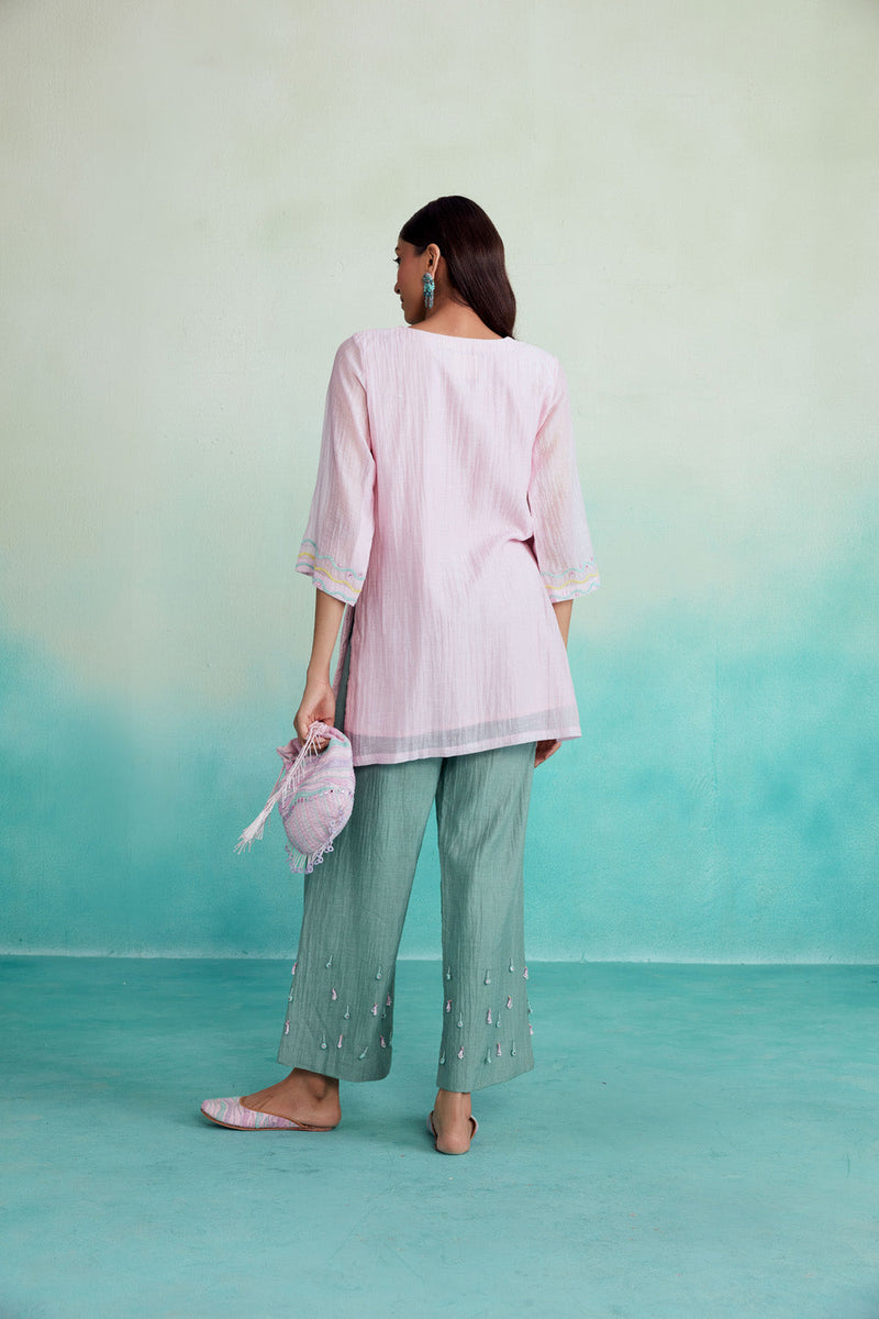 Roseglow Kurta Pants Set