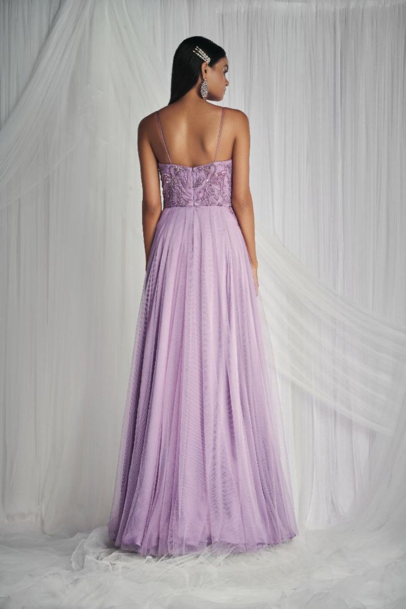 Amethyst Baroque Gown