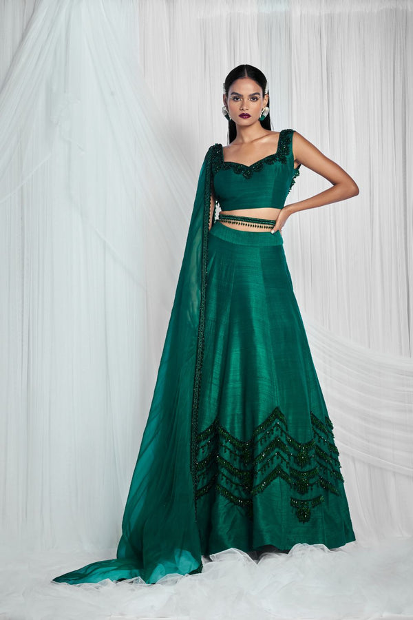 Jewel Jade Lehenga