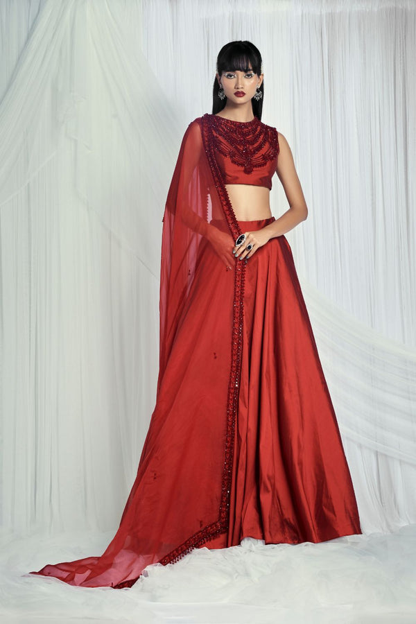 Jewel Ruby Lehenga