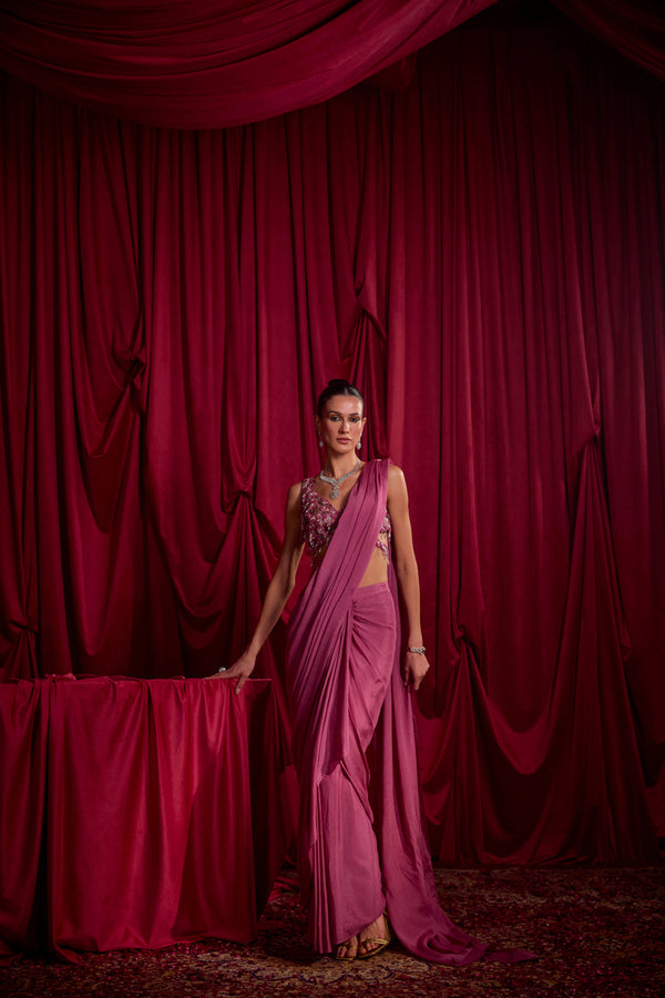 Nevaeh Drape Saree