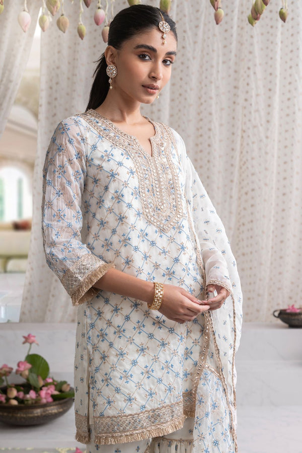 Makhna Kurta with Makhna Garara