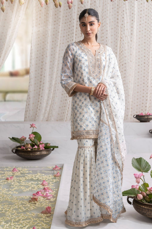 Makhna Kurta with Makhna Garara