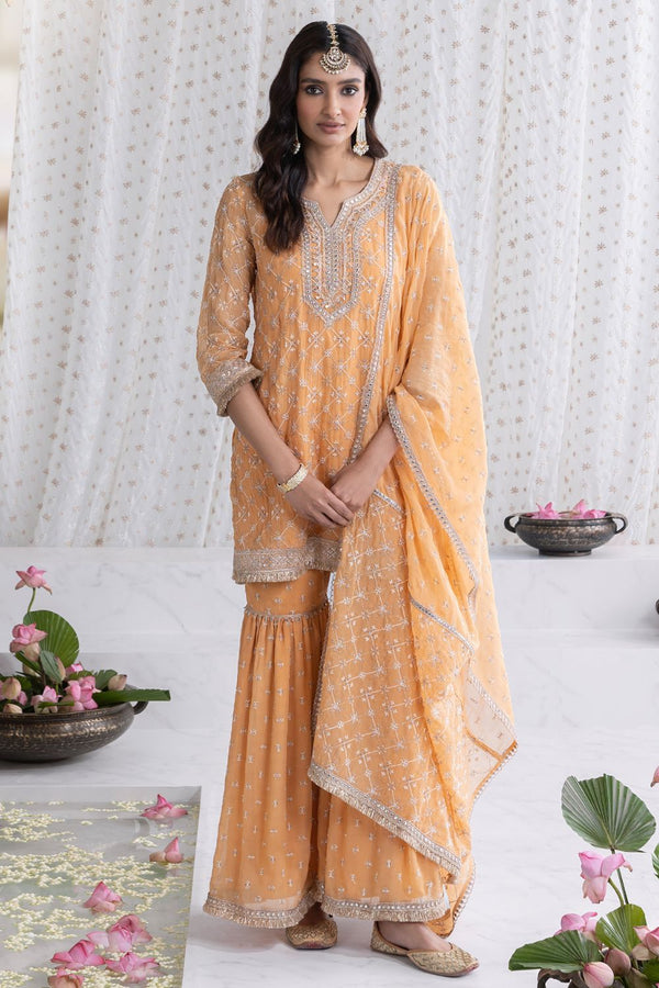 Makhna Kurta with Makhna Garara