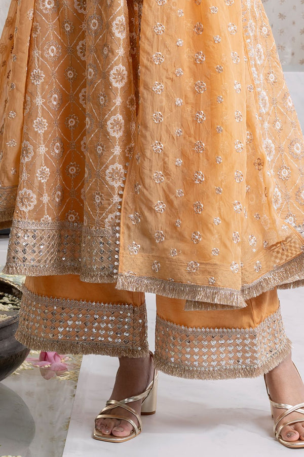 Ghoomar Anarkali Kurta with Ghoomar Pants