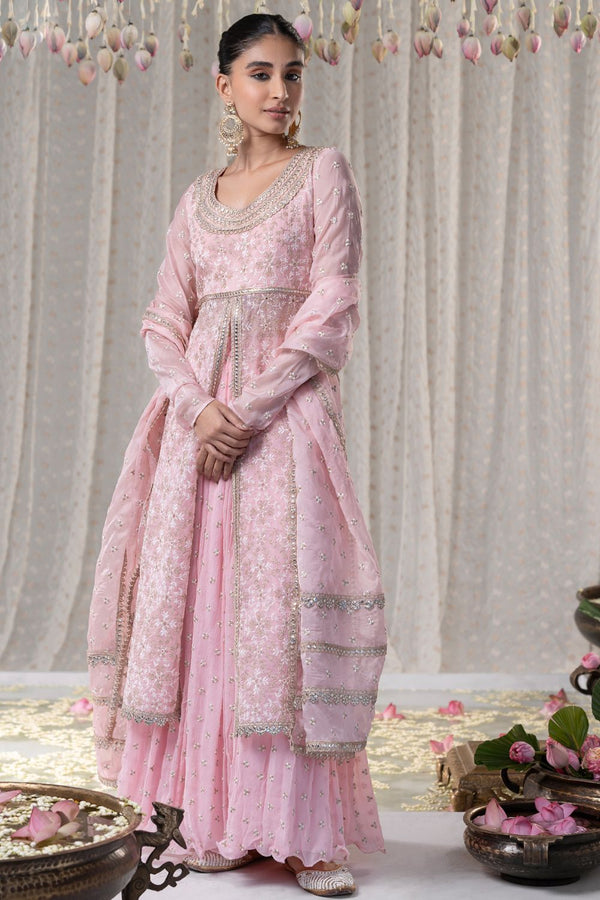Sajda Anarkali with Sajda Skirt