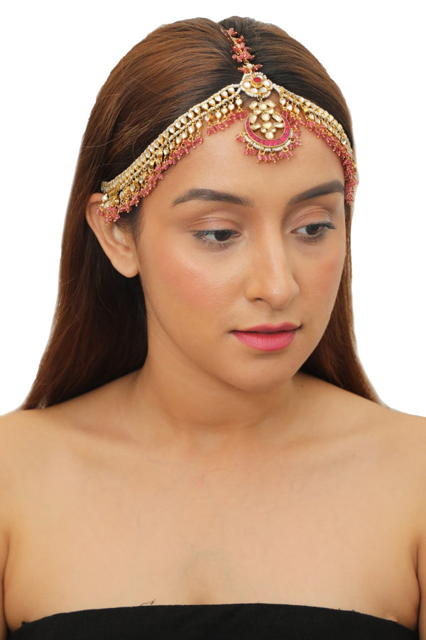 LIGHT PINK & WHITE HEADPIECES
