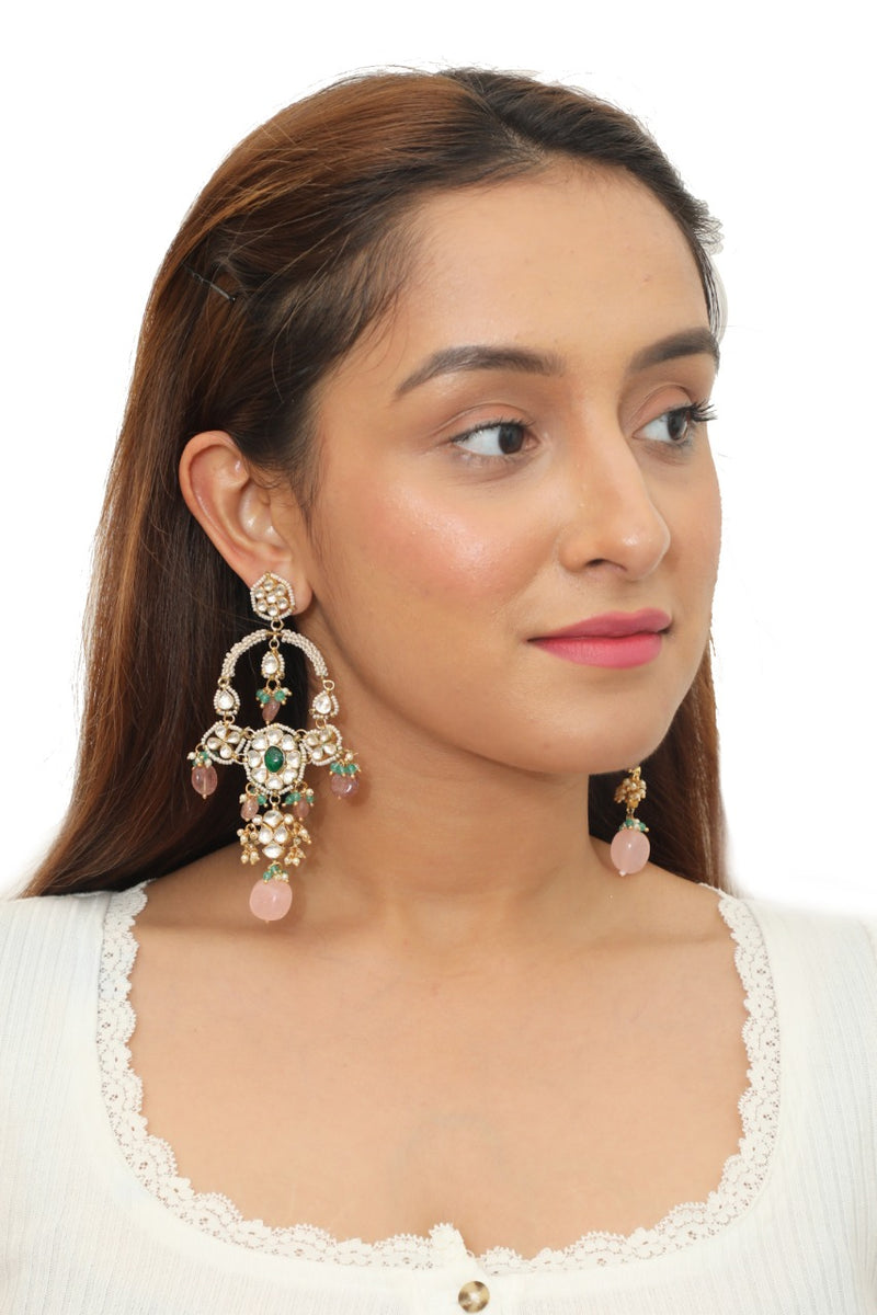 CHAND BAALI SHAPED EARRINGS