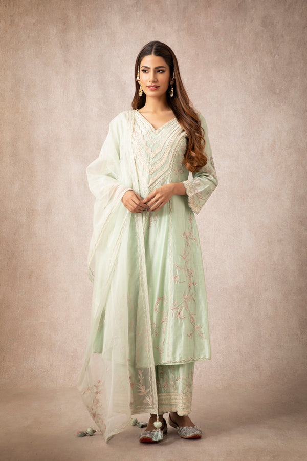 A LINE KURTA SET