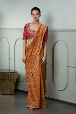 Naila Stitched Saree