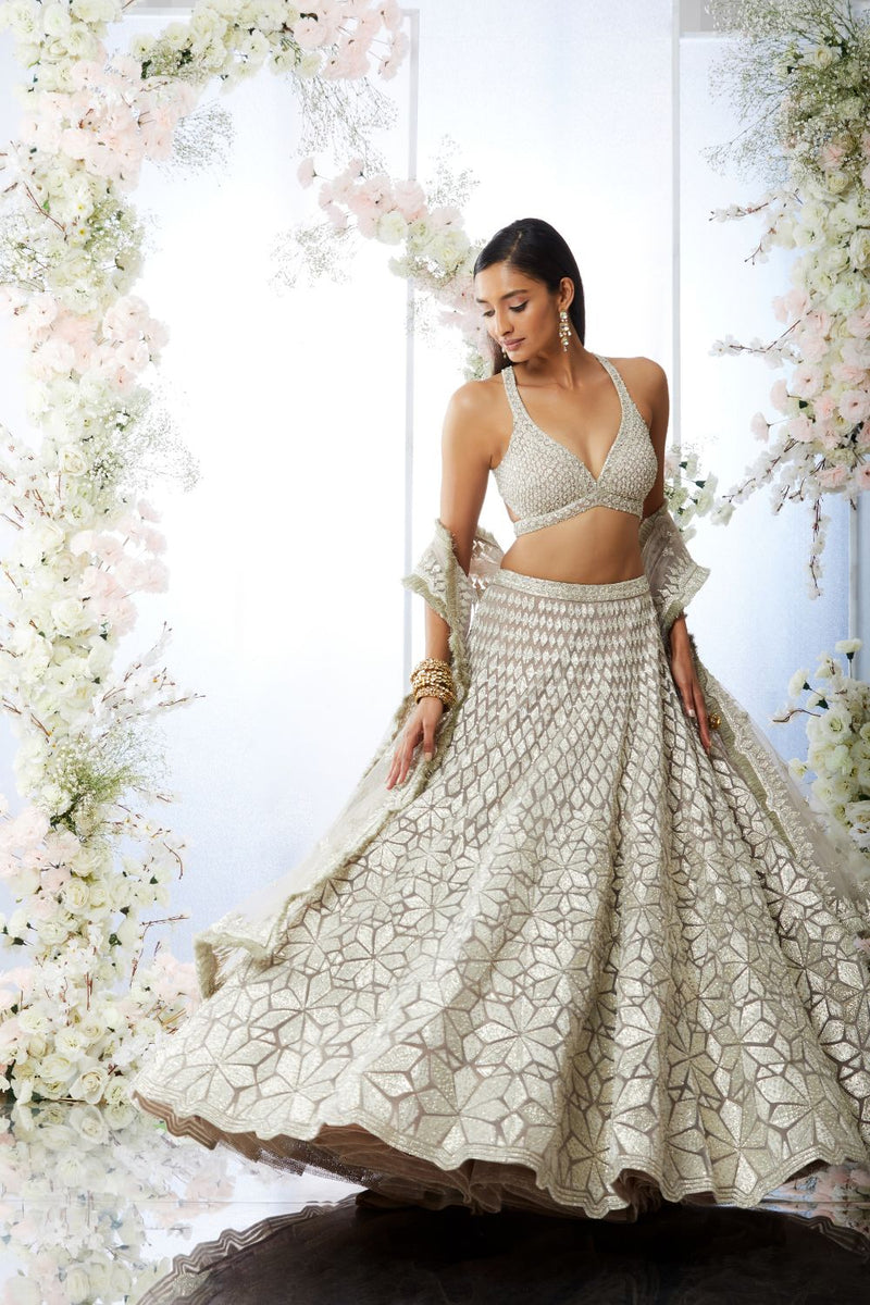 Dusty Lavender Lehenga Set