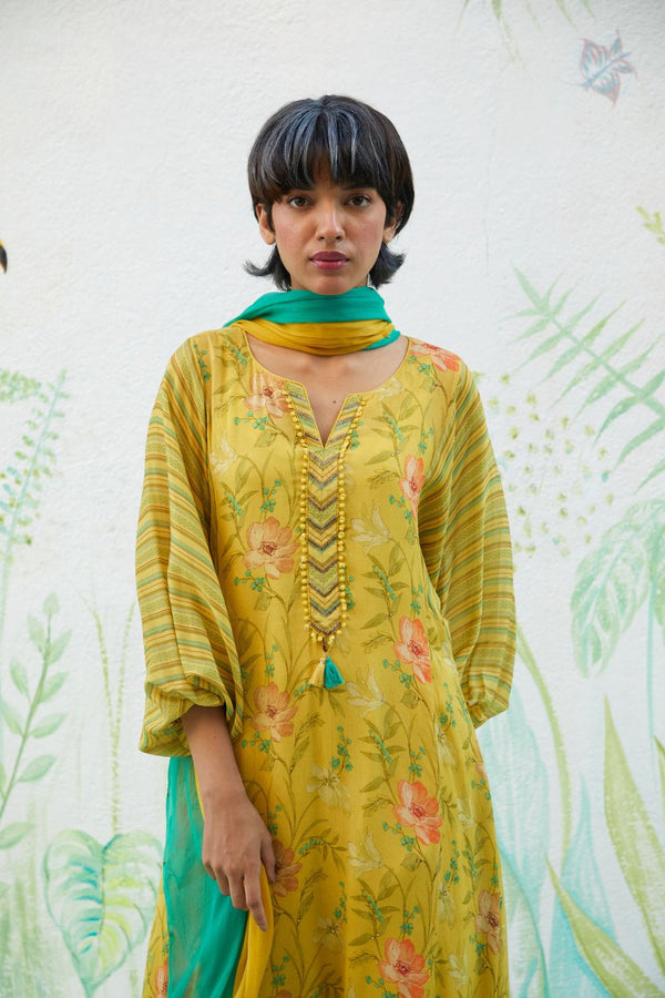 Yellow Kurta Set