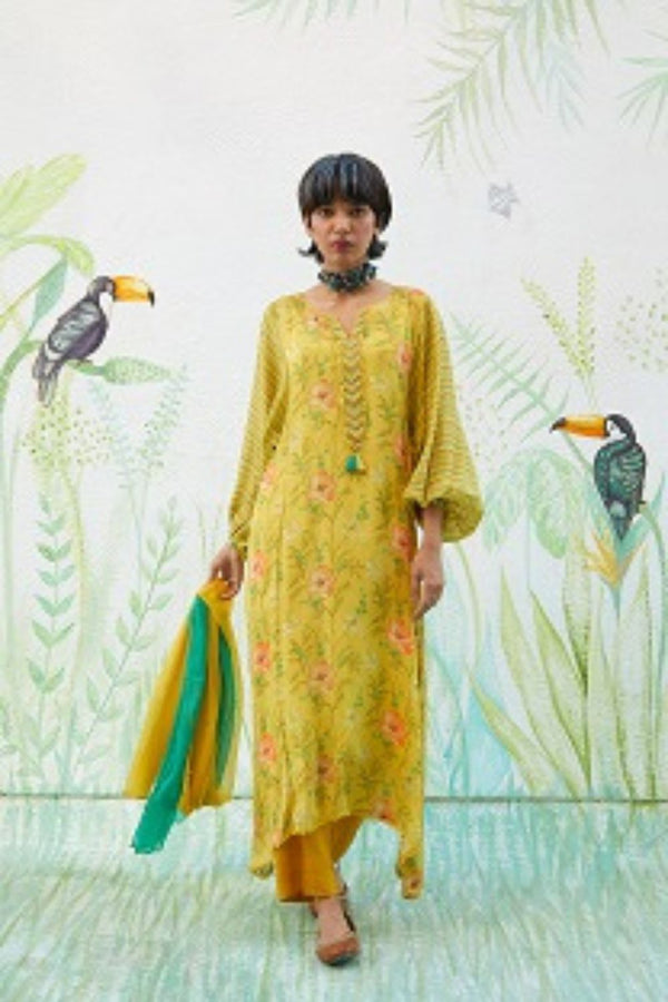 Yellow Kurta Set
