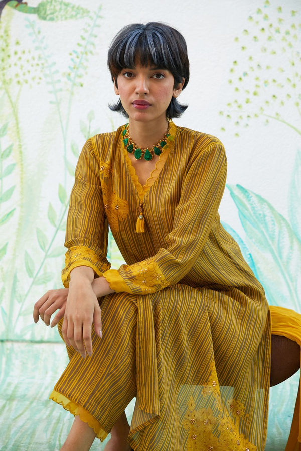 Yellow Kurta Set