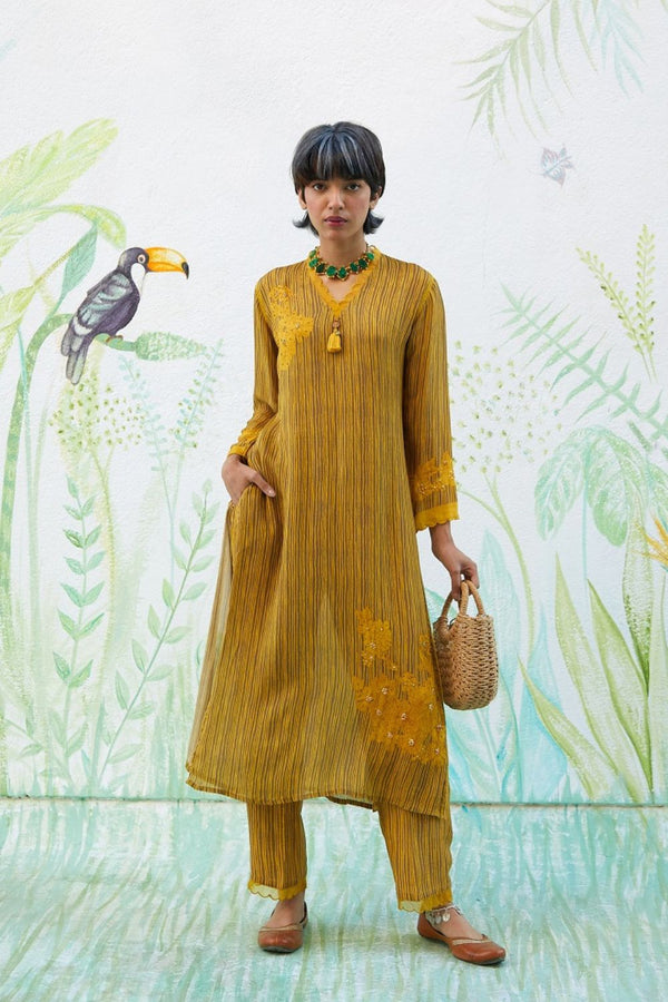 Yellow Kurta Set