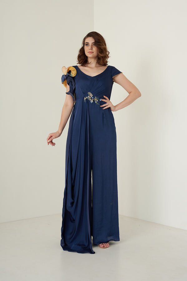 Navy Blue Jumpsuit