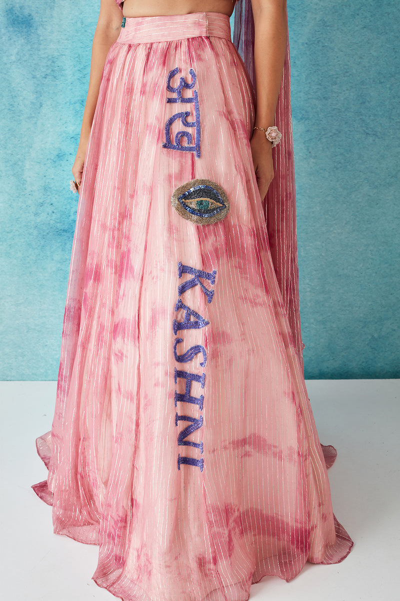 Akh Kashni' Afreen Signature Skirt Set
